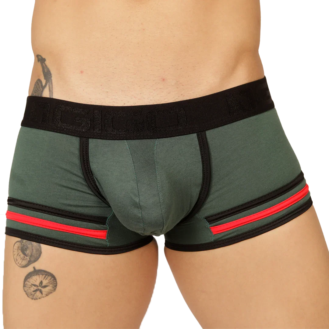 GAROTO GREEN TRUNK - Gigo Underwear Colombia