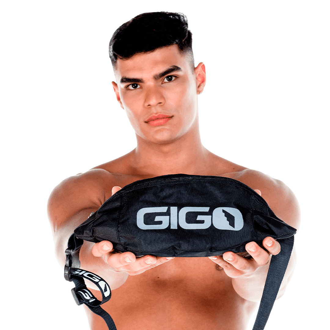 GIGO BLACK WAISTPACK - Gigo Underwear Colombia