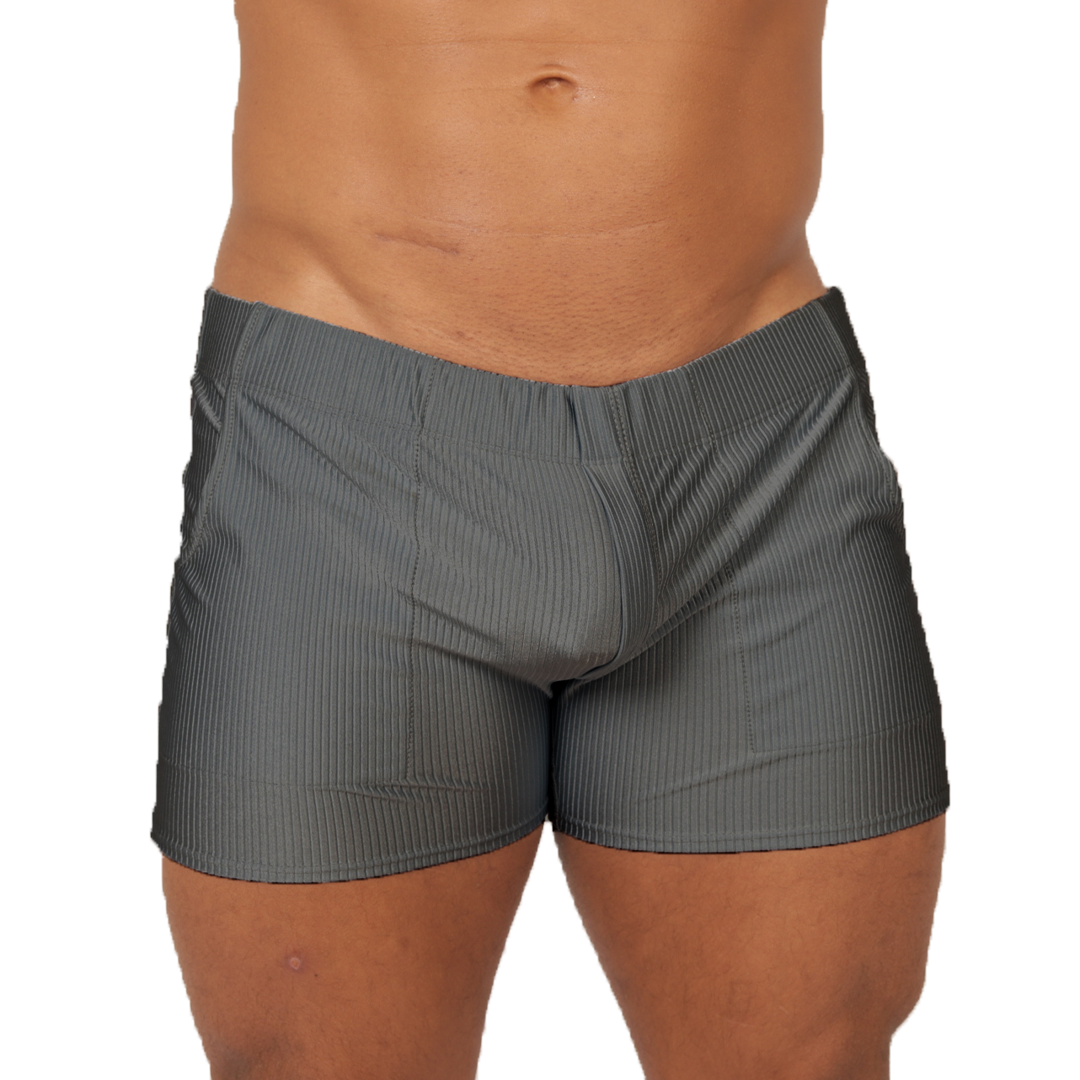 GLOW GRAY SHORT - Camisilla Deportiva Masculina en Colores Modernos