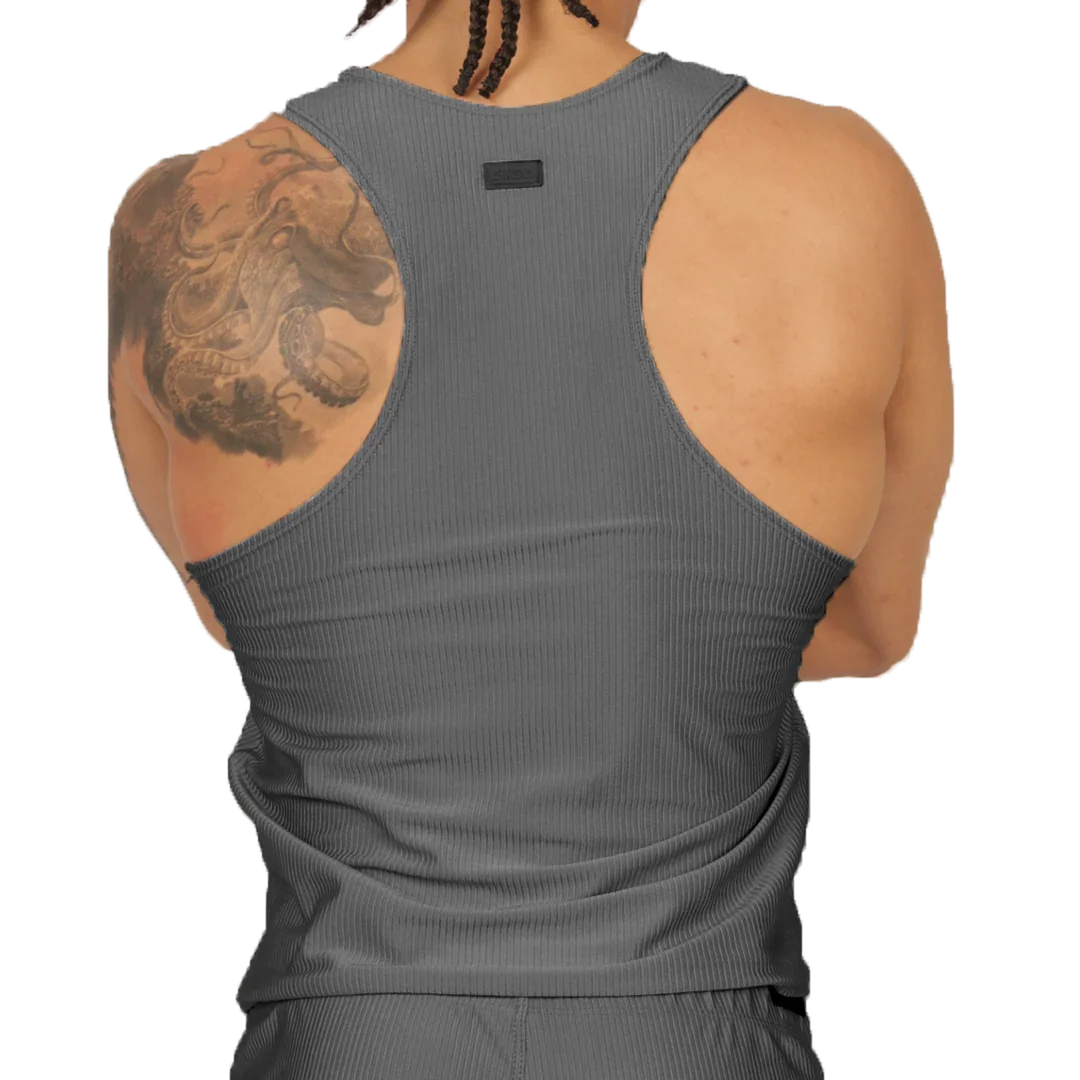 GLOW GRAY TANK - Gigo Underwear Colombia