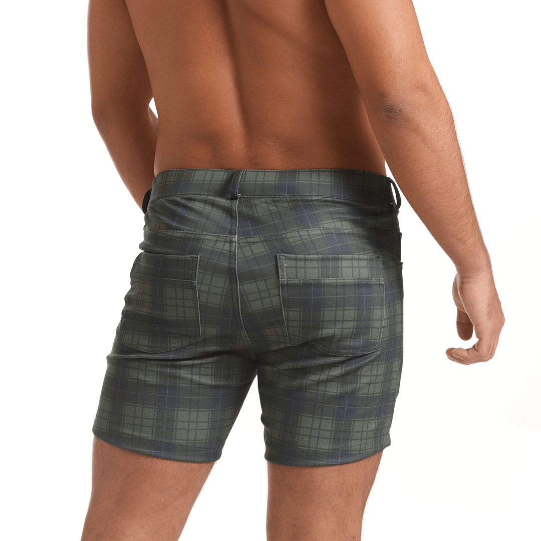 HARVARD GREEN SHORT - Gigo Underwear Colombia
