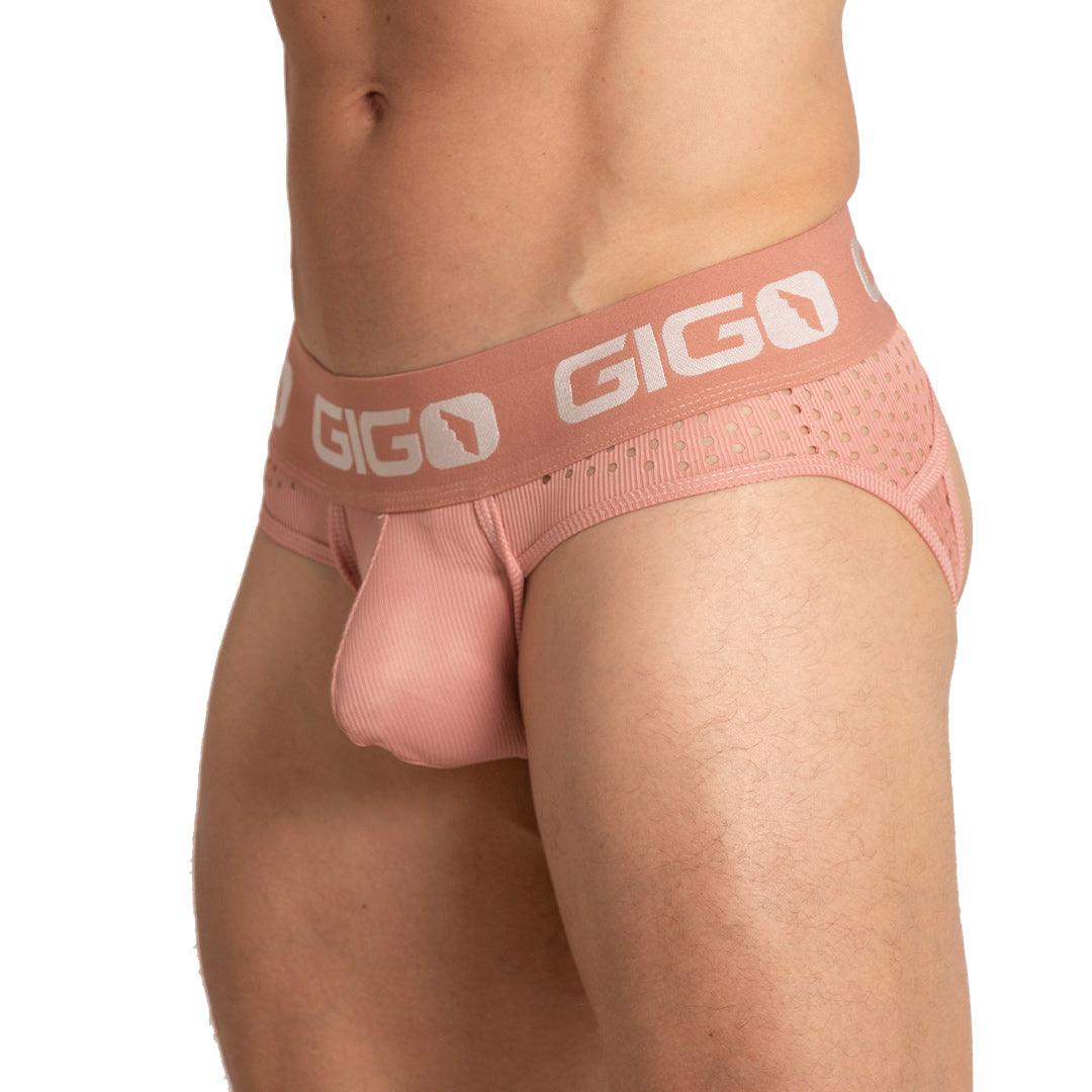 HIBRID NUDE BRIEF JOCK - Gigo Underwear Colombia