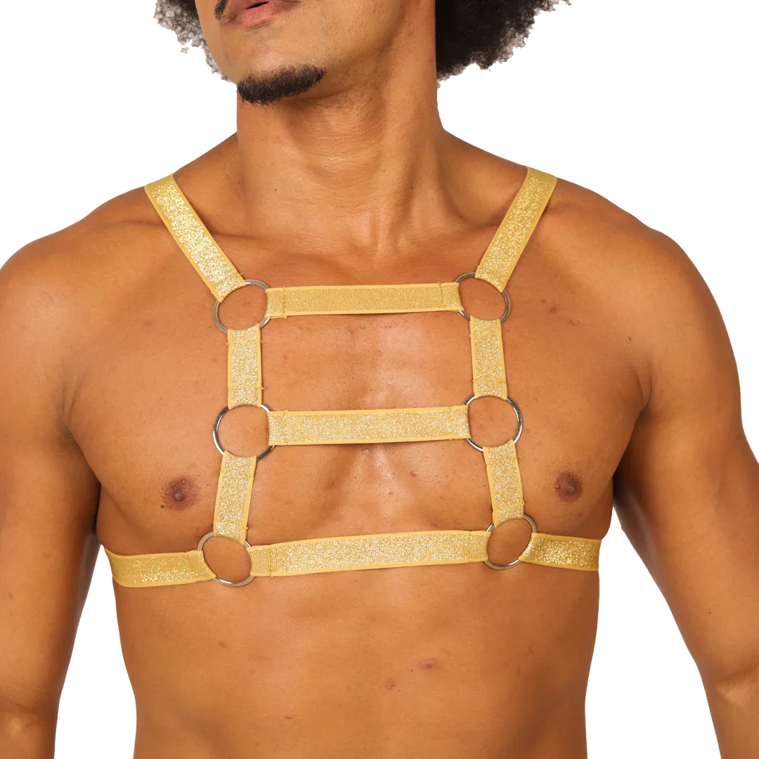 HIT GOLD HARNESS - Gigo Underwear Colombia