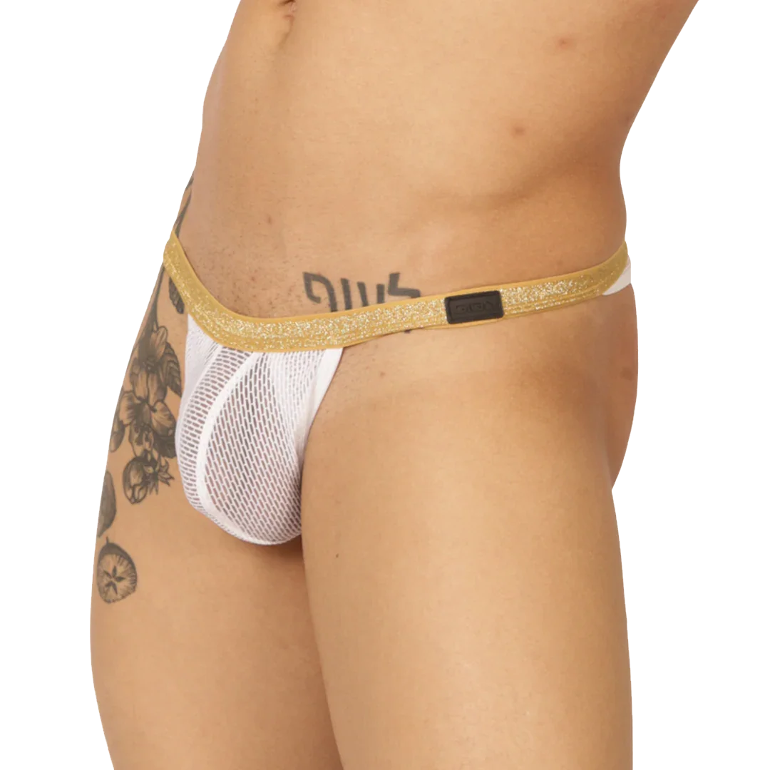 HIT WHITE GSTRING - Gigo Underwear Colombia