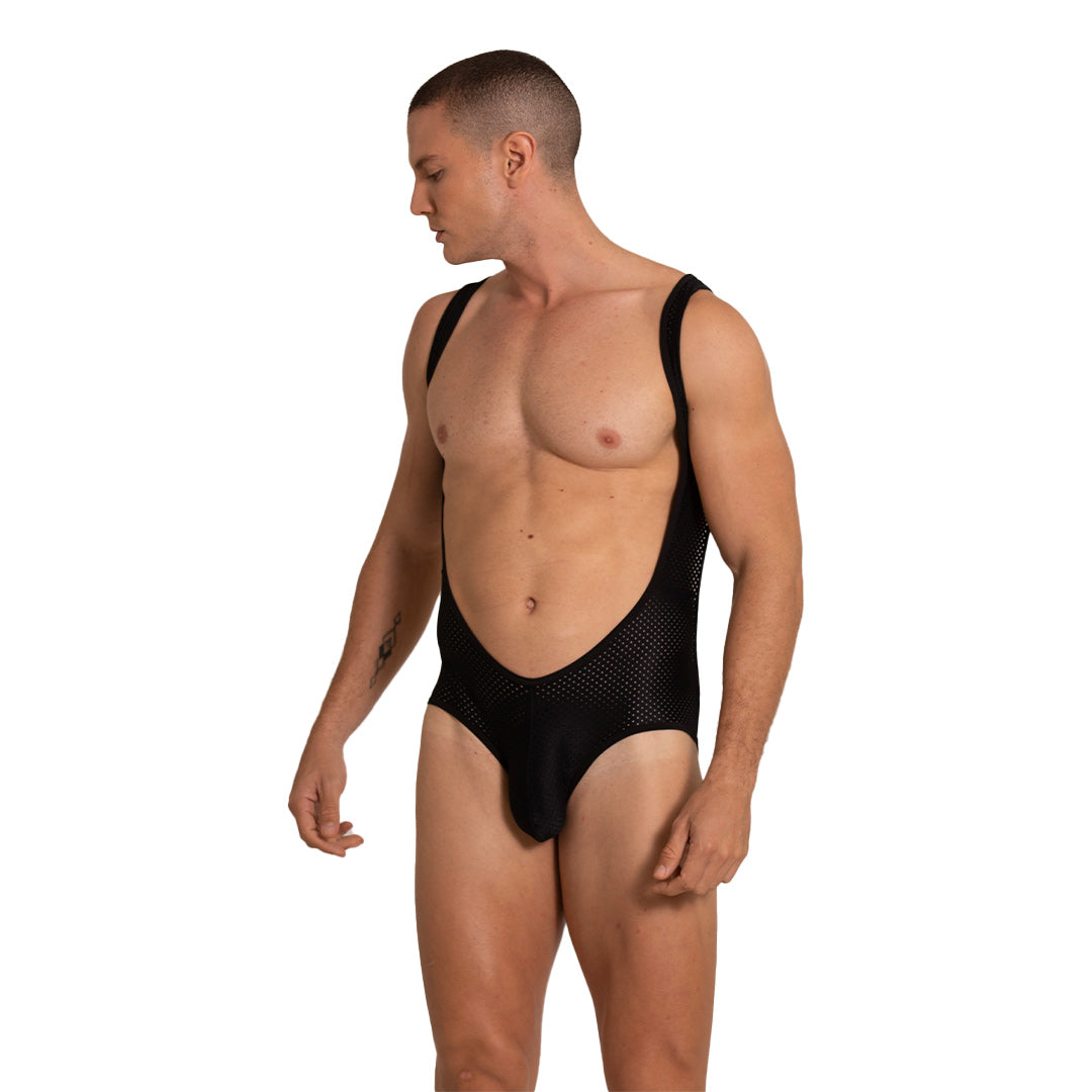 Hole Black Body en modelo de Gigo Underwear