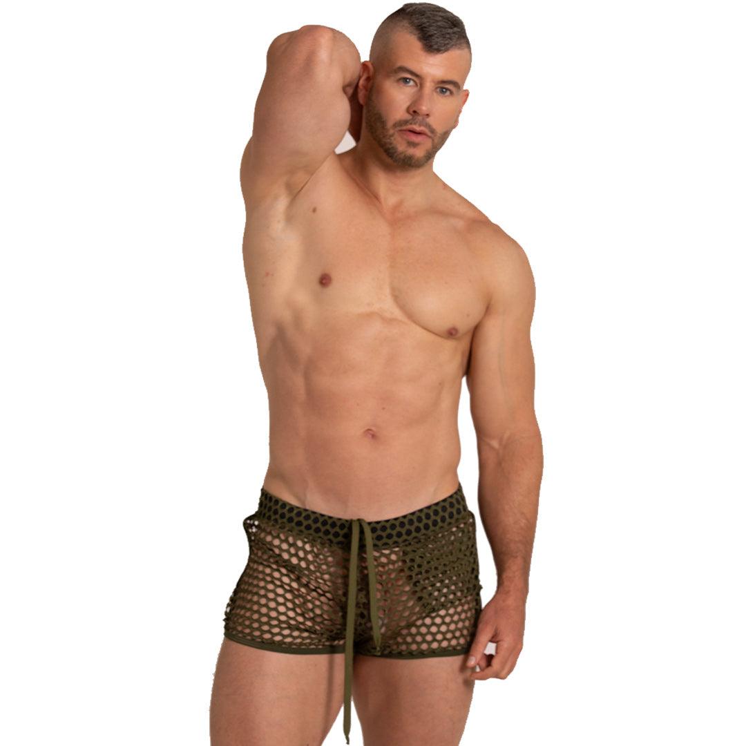 HOLE GREEN HOTSHORT - Gigo Underwear Colombia