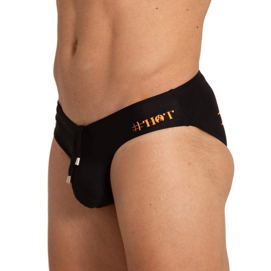 HOT BLACK SWIM BRIEF - Gigo Underwear Colombia