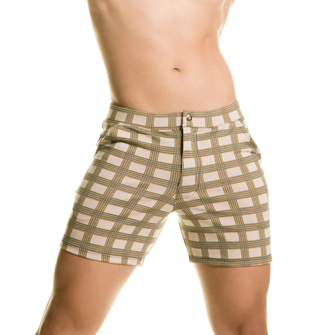 INFALTABLE BROWN SHORT - Gigo Underwear Colombia