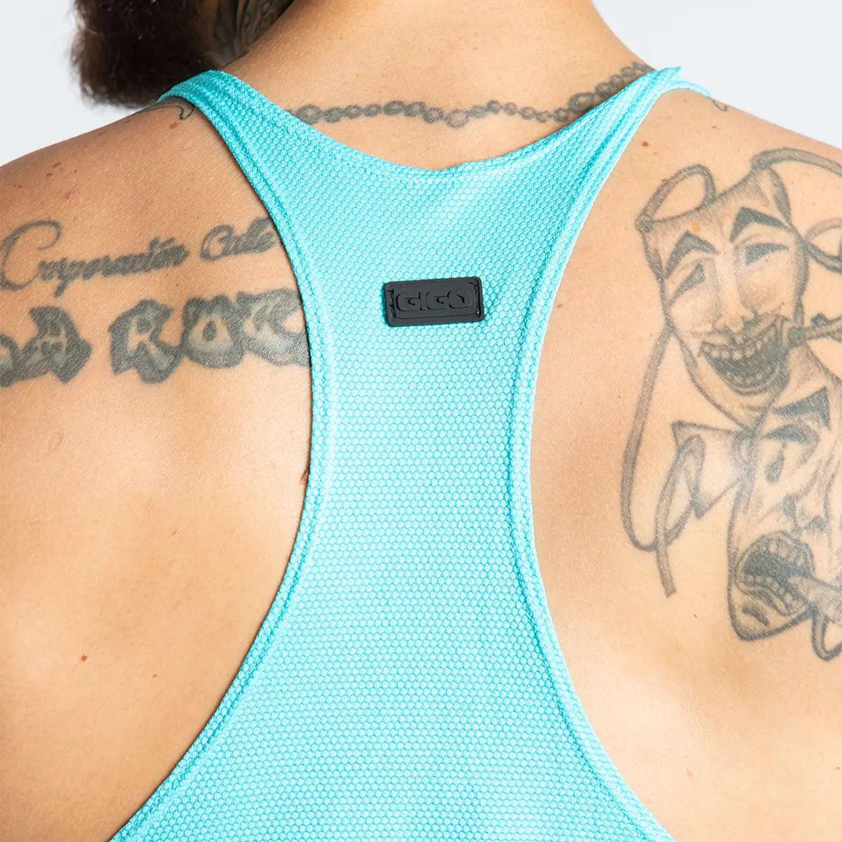 LEMON BLUE TANK - Gigo Underwear Colombia