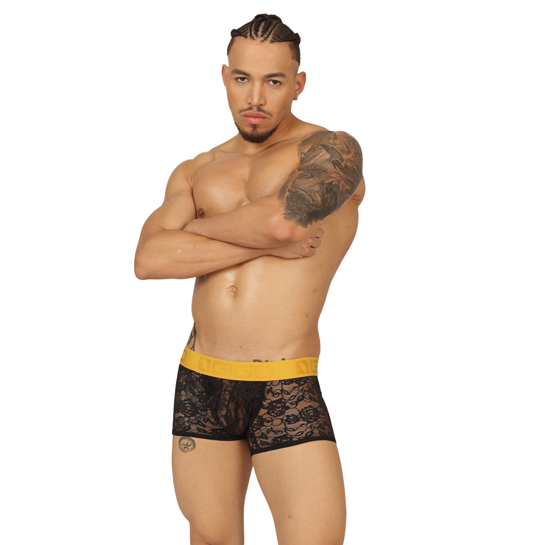 MAGNETIC TRUNK JOCK - Jockstrap Masculino Sexy con Pretina Contraste