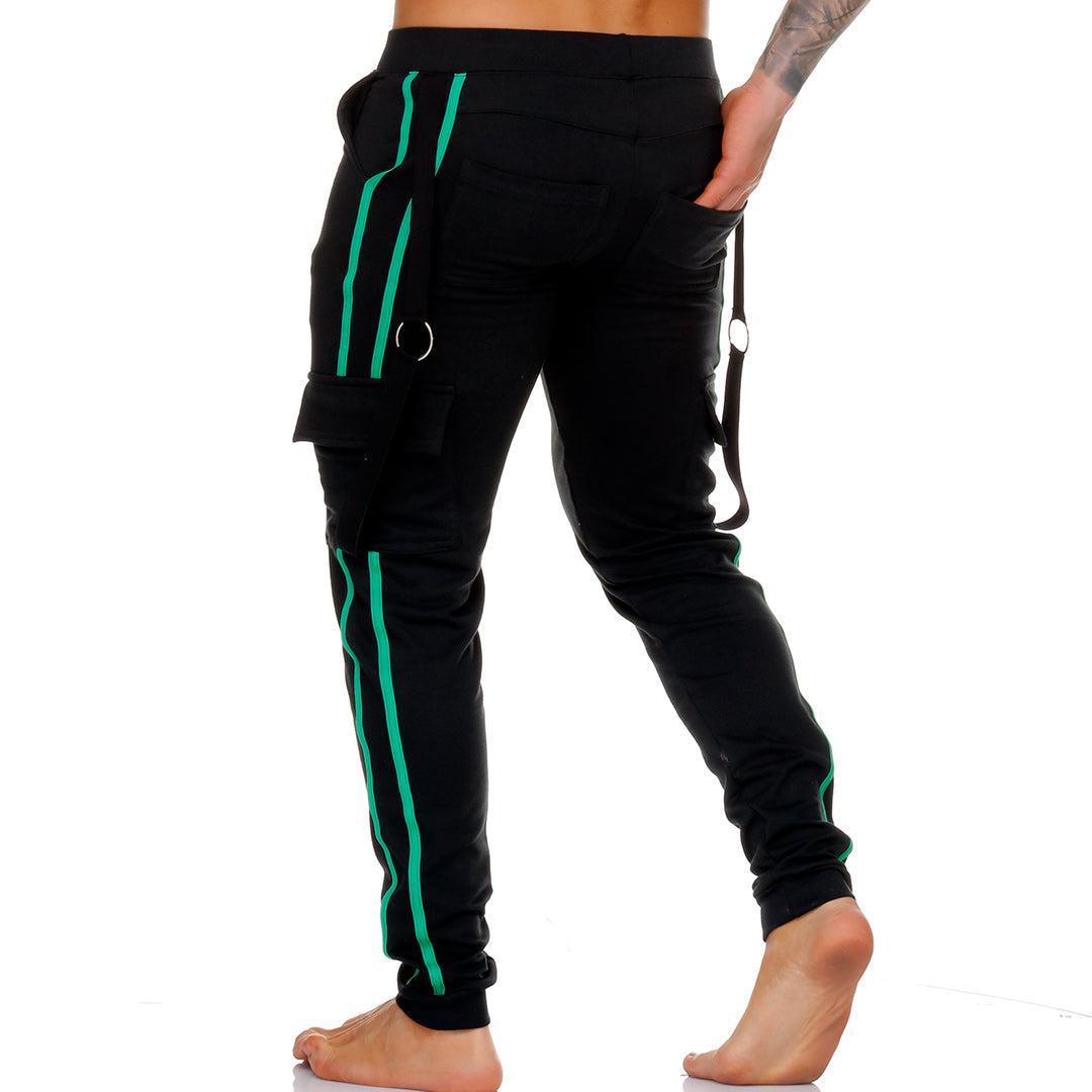 Medieval Green Sportpants vista posterior de Gigo Underwear