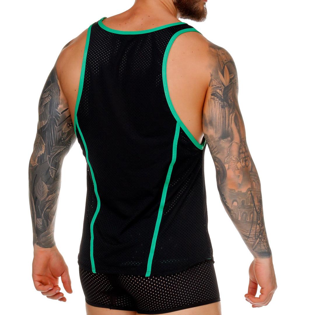MEDIEVAL GREEN TANK - Gigo Underwear Colombia