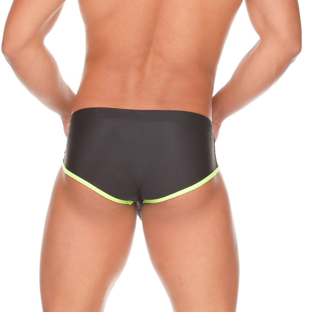 MEDIEVAL YELLOW SWIM TRUNK - Gigo Underwear Colombia
