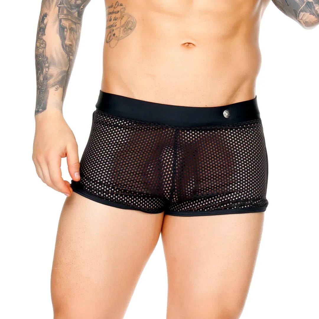 MOROCCO BLACK HOTSHORT - Gigo Underwear Colombia