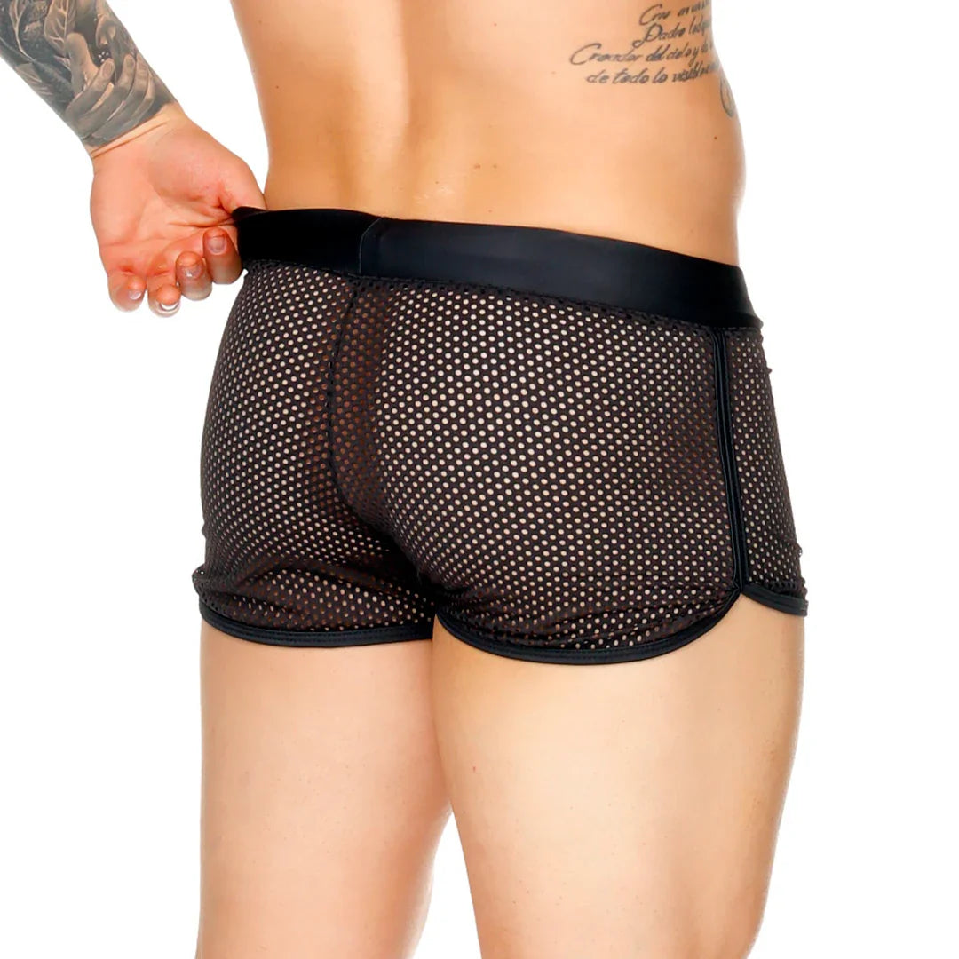 MOROCCO BLACK HOTSHORT - Gigo Underwear Colombia