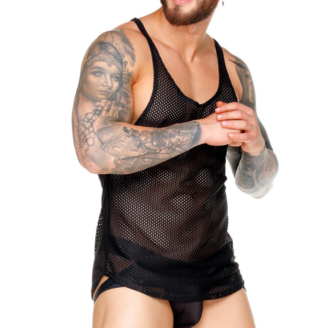 MOROCCO BLACK TANK - Gigo Underwear Colombia
