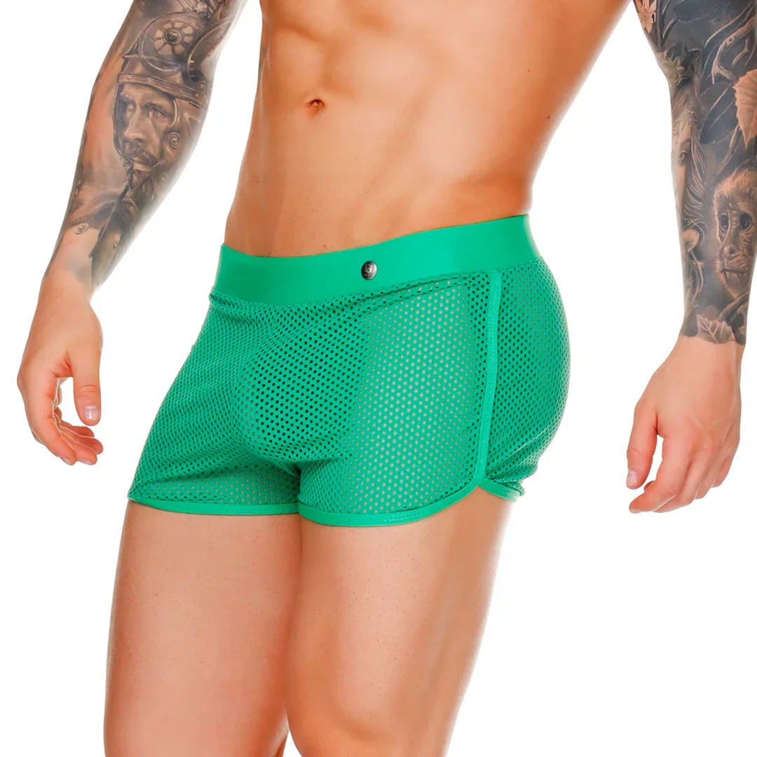 MOROCCO GREEN HOTSHORT - Gigo Underwear Colombia