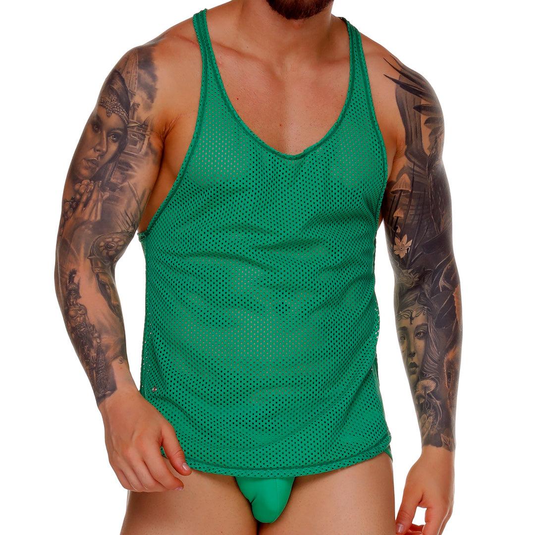 MOROCCO GREEN TANK - Gigo Underwear Colombia
