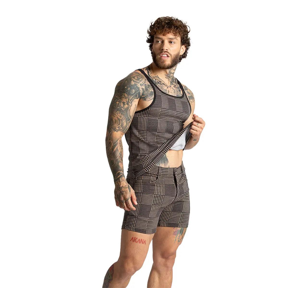 MOUNTAIN BROWN TANK - Gigo Underwear Colombia