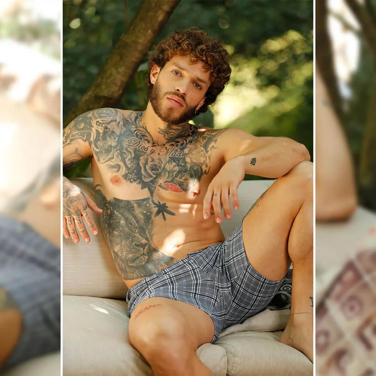 MOUNTAIN SQUARE SHORT - Gigo Underwear Colombia