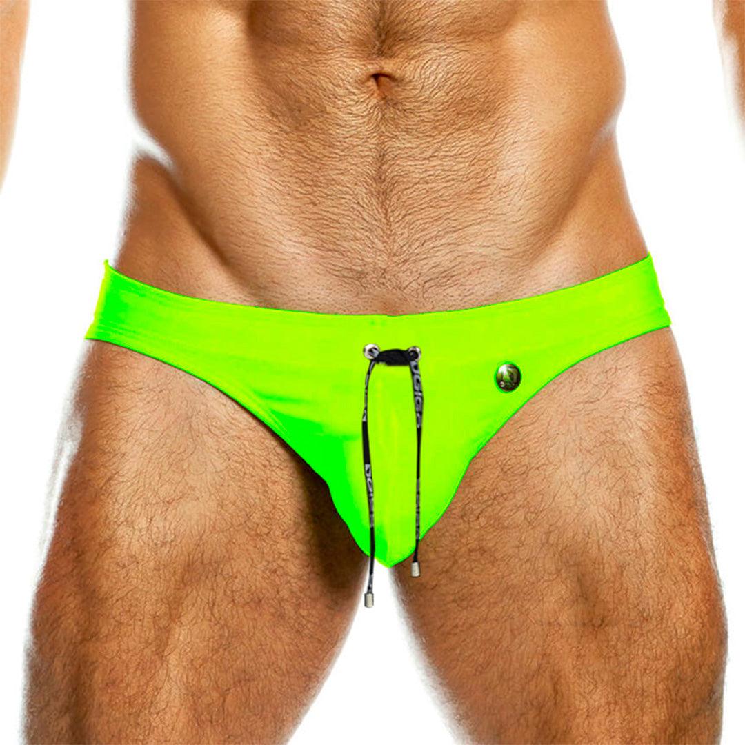 NEON GREEN SWIM BRIEF - Gigo Underwear Colombia