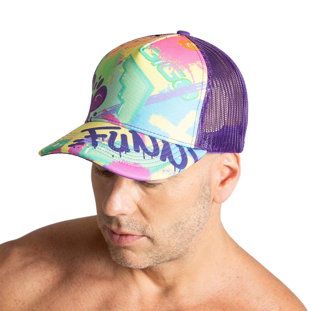 NEON PURPLE CAPS - Gigo Underwear Colombia