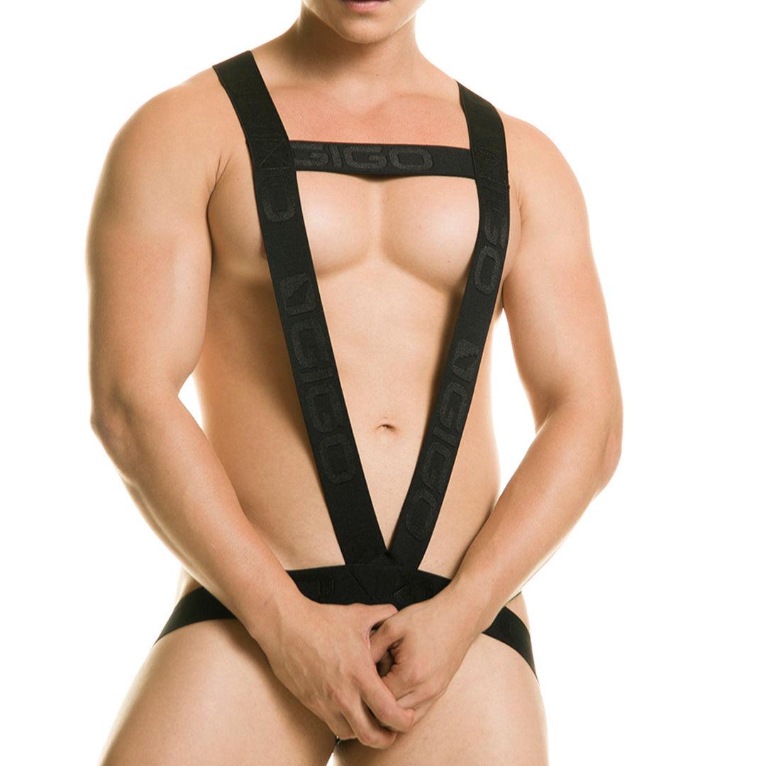 NEW CAUTIOUS BLACK HARNESS - Gigo Underwear Colombia