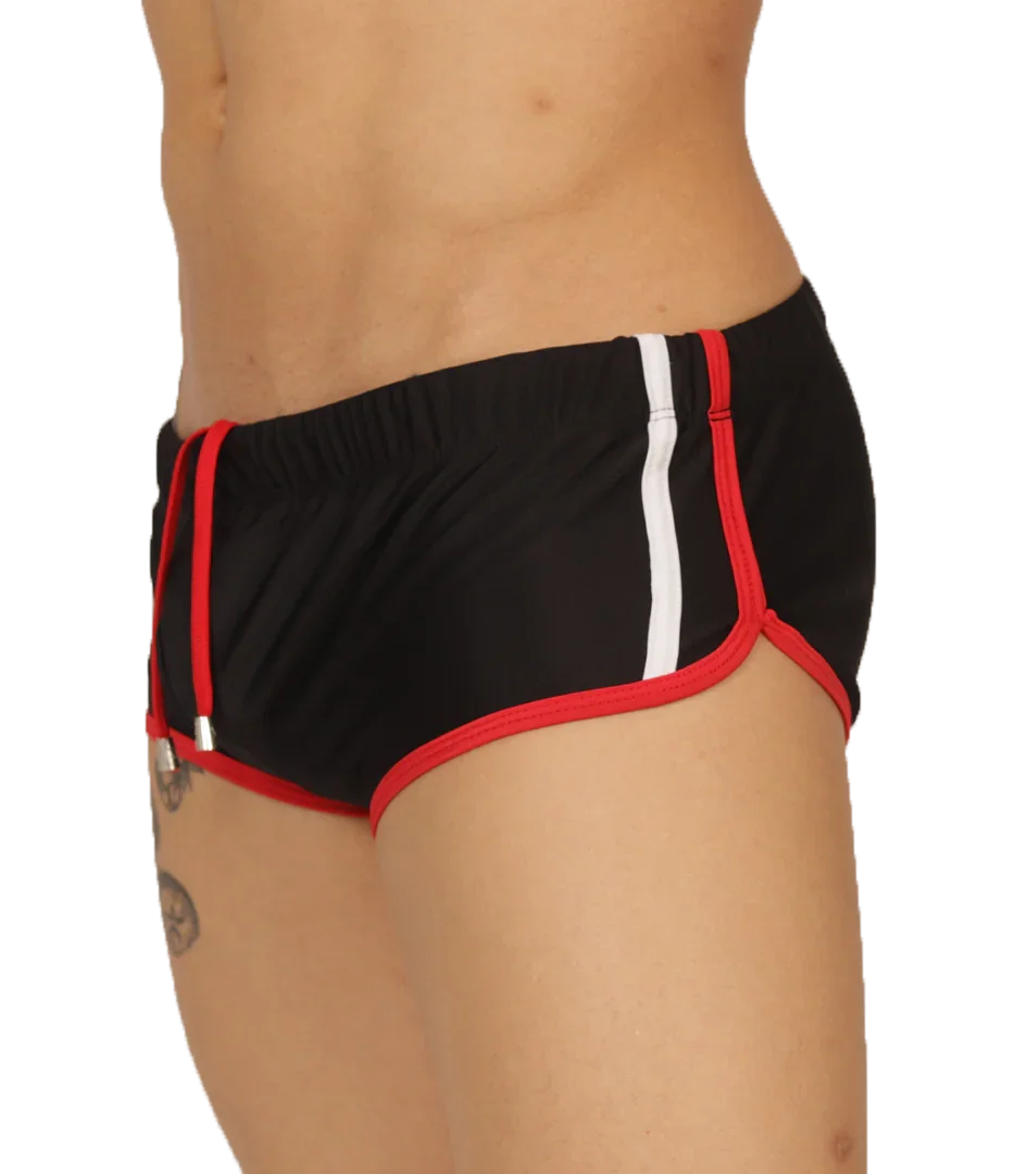NICE BLACK SWIM TRUNK - Gigo Underwear Colombia