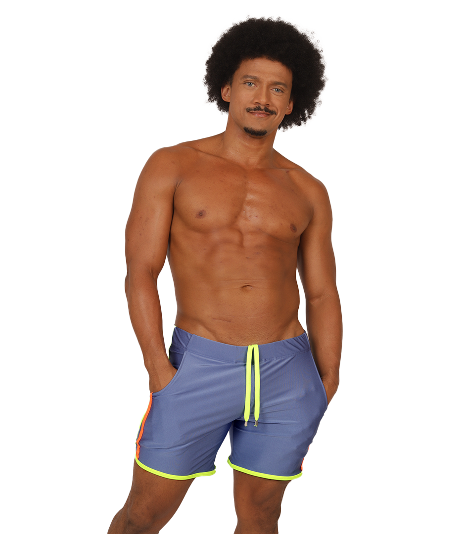 Nice Blue Beachwear en modelo de Gigo Underwear