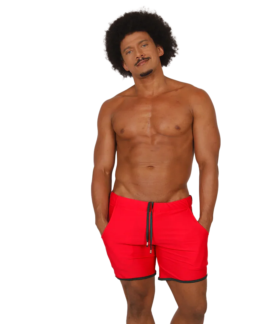 NICE RED BEACHWEAR - Gigo Underwear Colombia