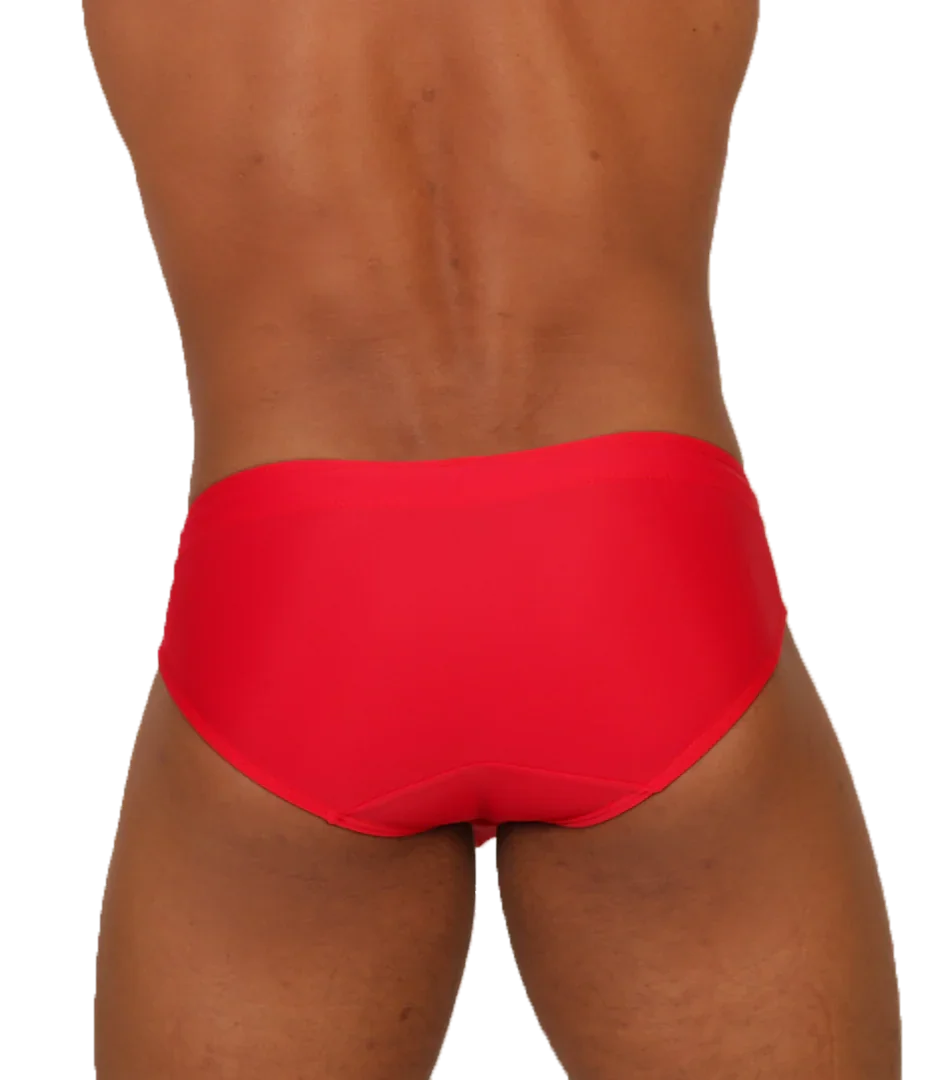 NICE RED SWIMBRIEF - Gigo Underwear Colombia