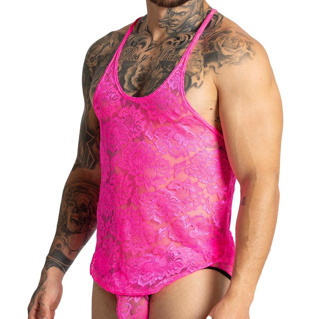 PARADISE FUCSHIA TANK - Gigo Underwear Colombia