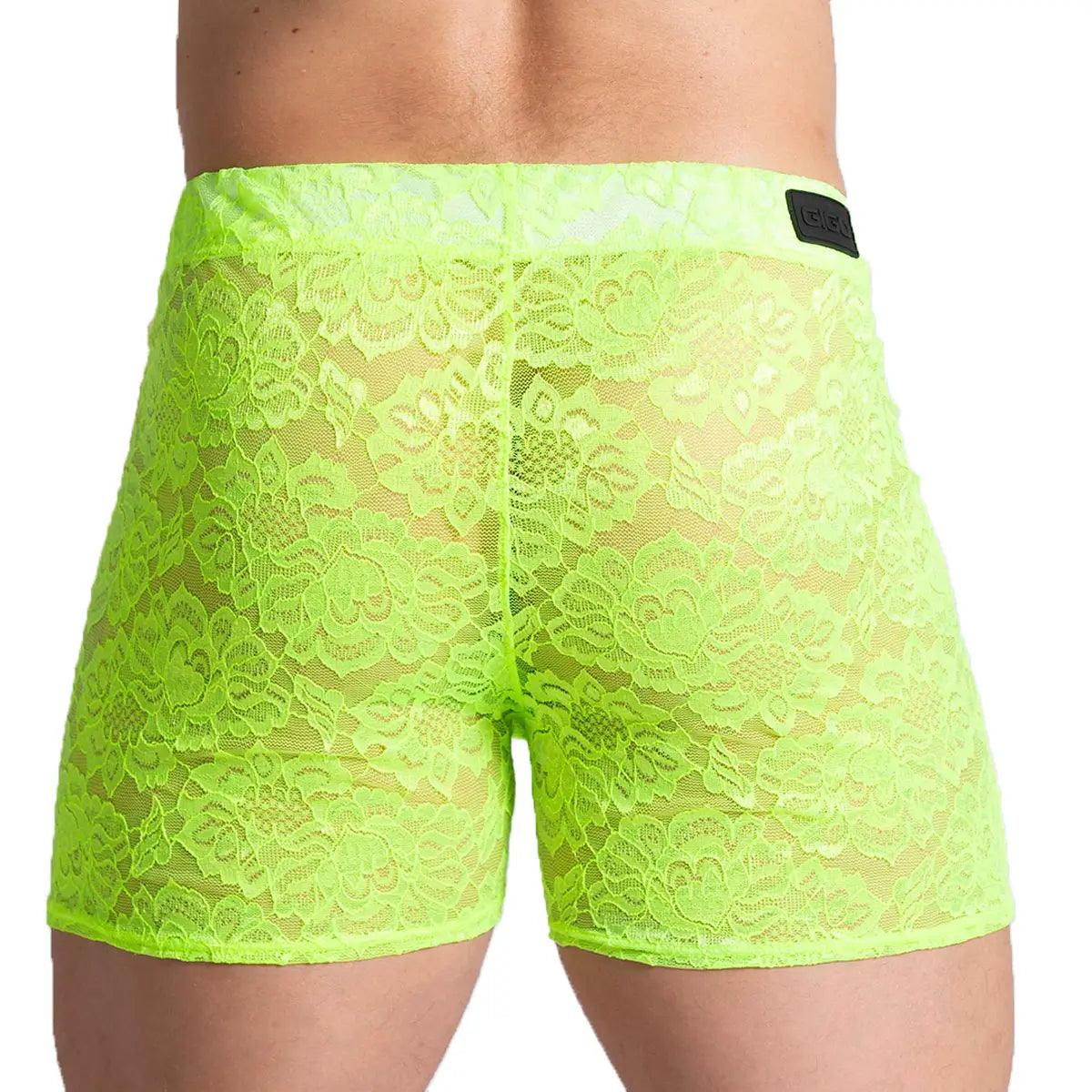 PARADISE YELLOW HOTSHORT - Gigo Underwear Colombia