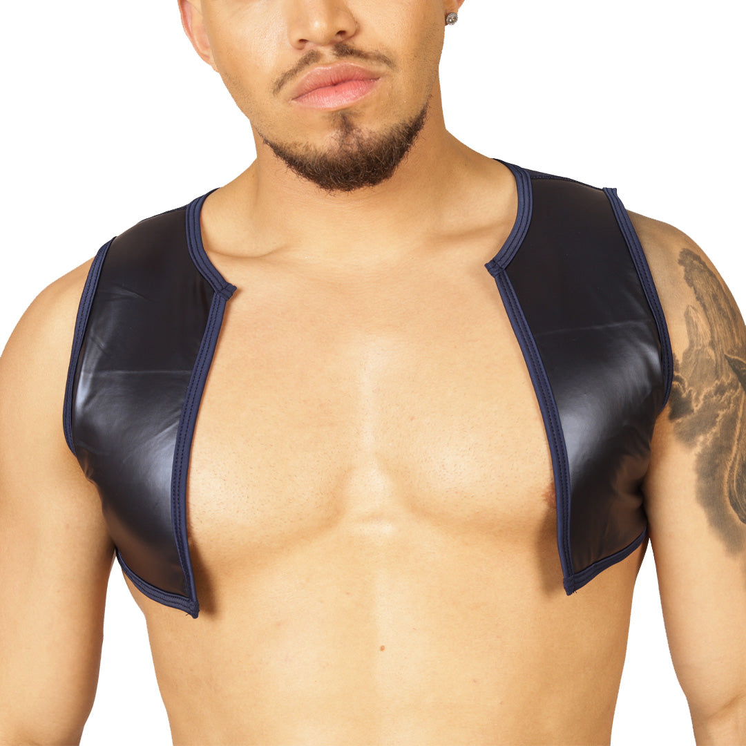 PASSIONE BLACK VEST HARNESS - Underwear Nueva Colección Gigo