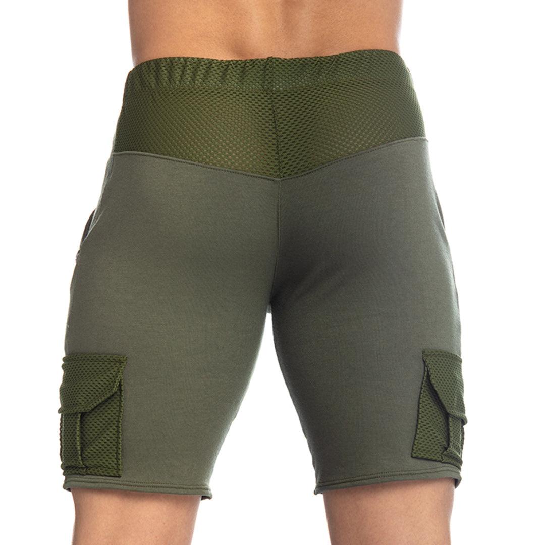 POCKET GREEN SHORT - Gigo Underwear Colombia