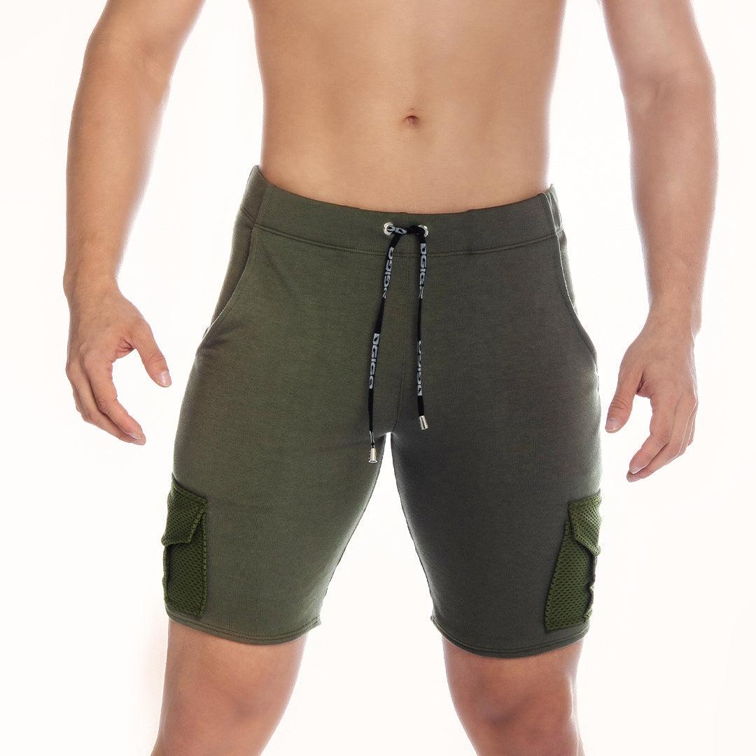 POCKET GREEN SHORT - Gigo Underwear Colombia