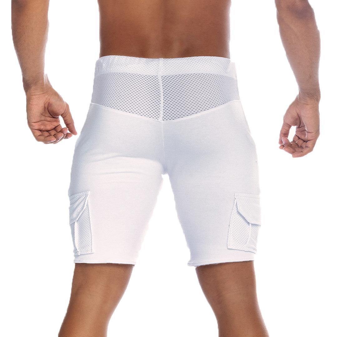 POCKET WHITE SHORT - Gigo Underwear Colombia