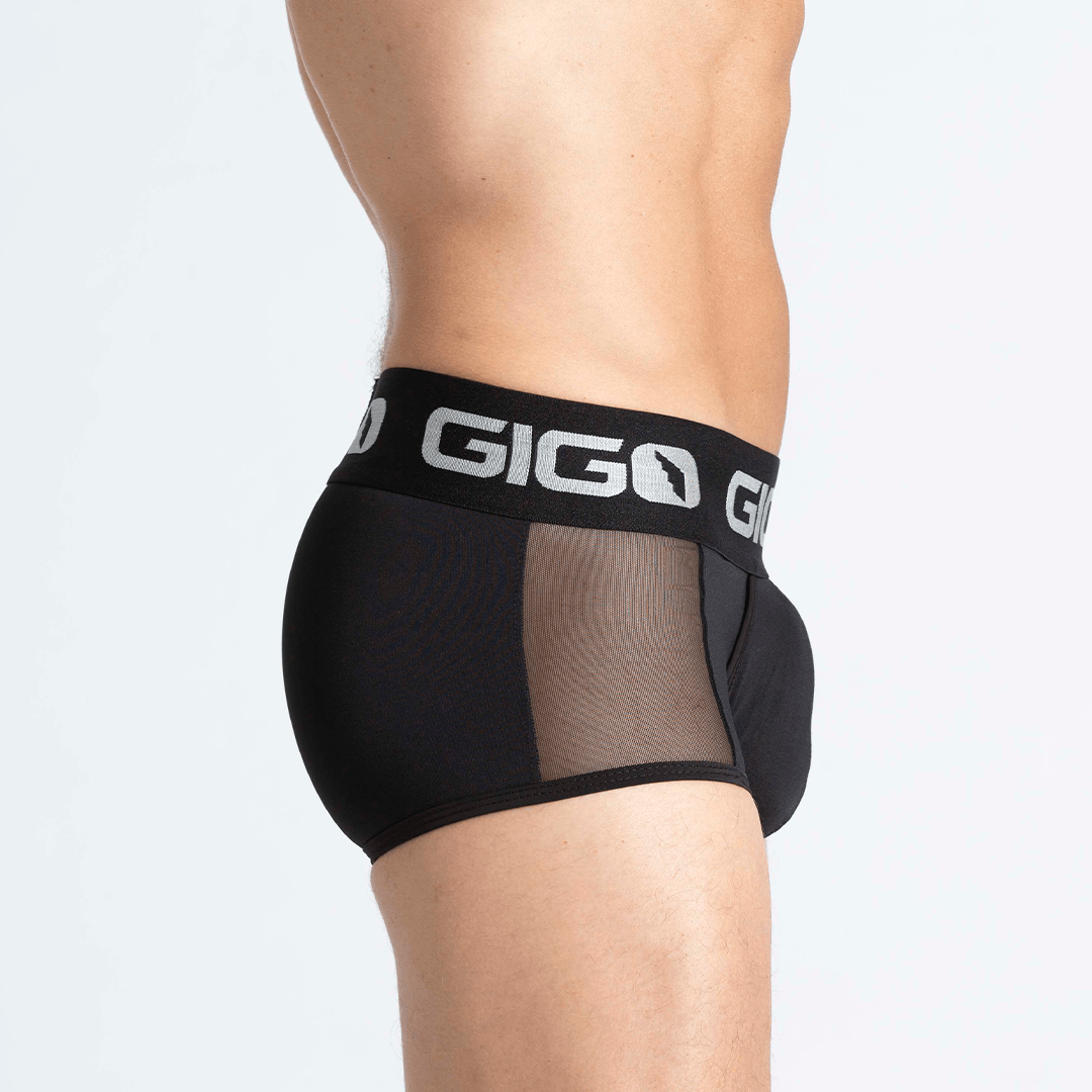 PURITY BLACK TRUNK - Gigo Underwear Colombia