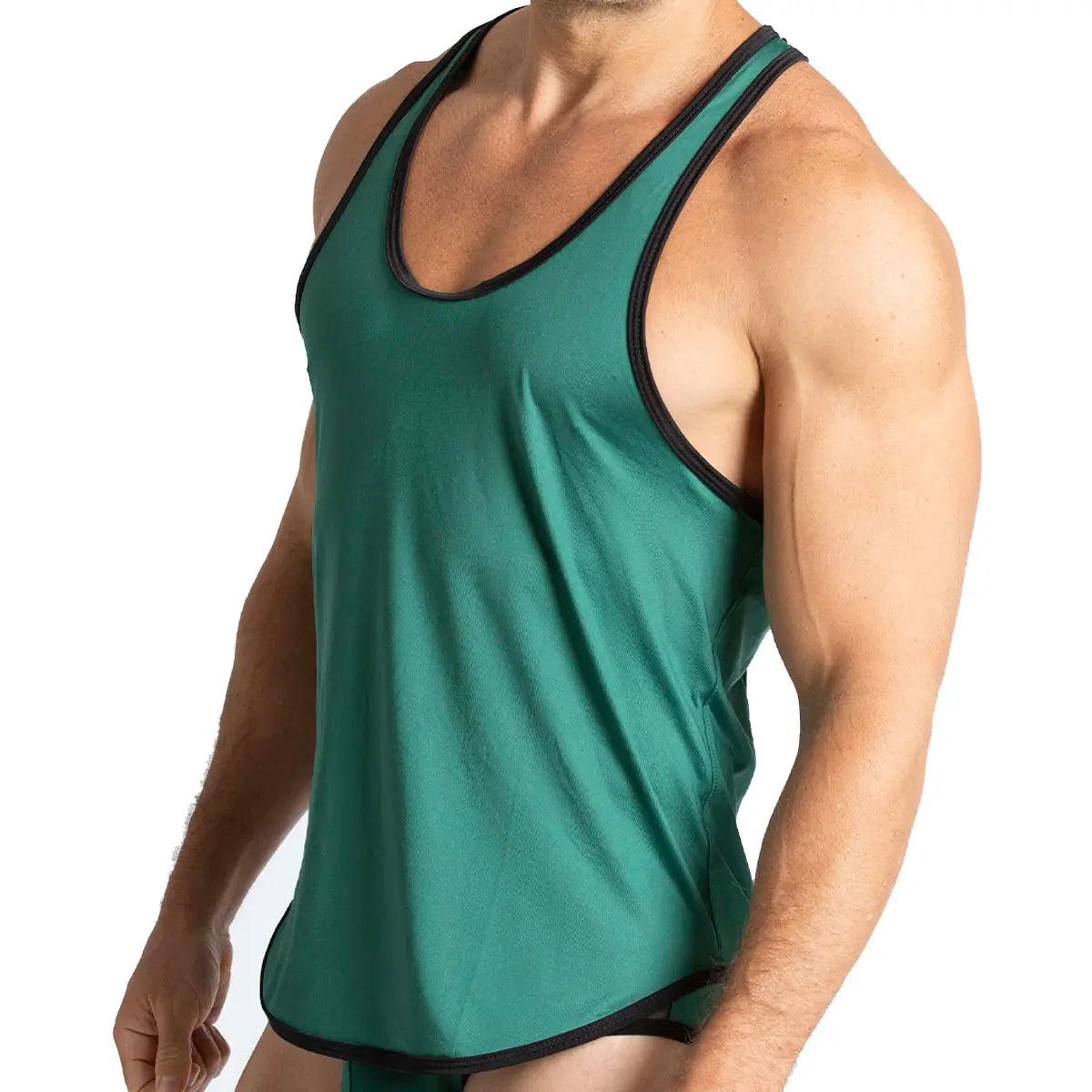 PURITY GREEN TANK - Gigo Underwear Colombia