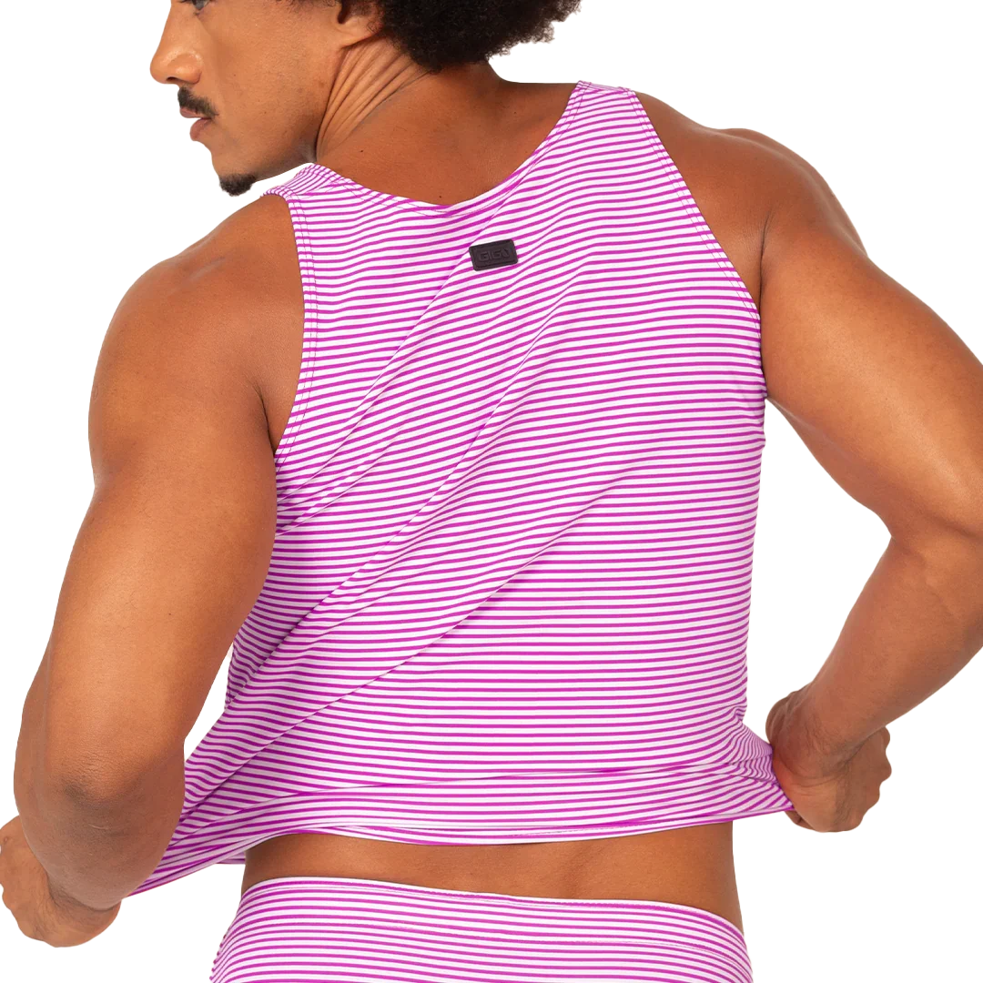 RANK PURPLE TANK - Gigo Underwear Colombia