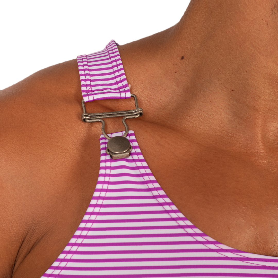 RANK PURPLE TANK - Camisilla Deportiva Masculina en Colores Modernos