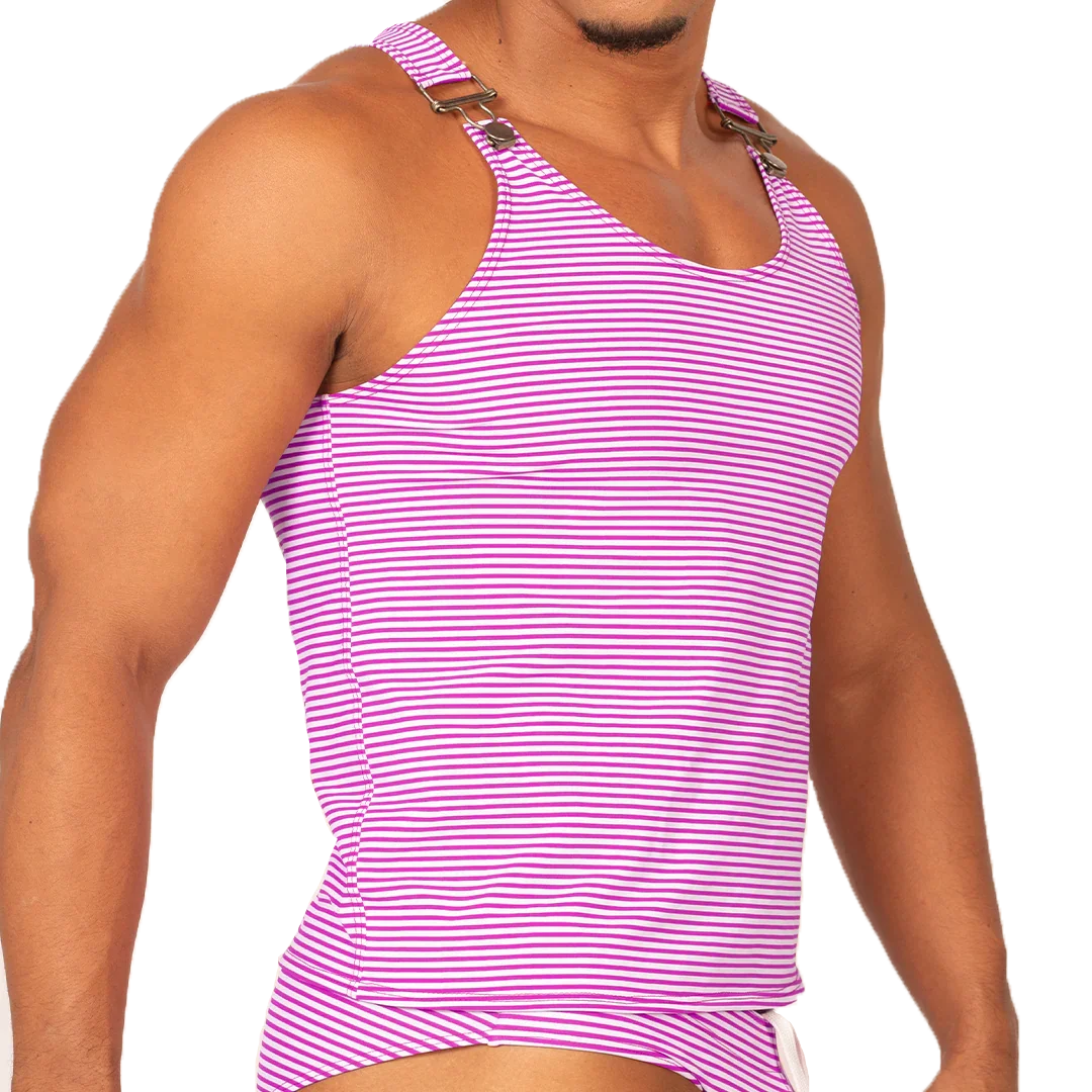 RANK PURPLE TANK - Gigo Underwear Colombia