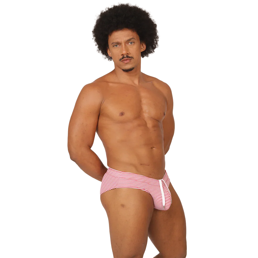 RANK RED SWIM BRIEF - Gigo Underwear Colombia