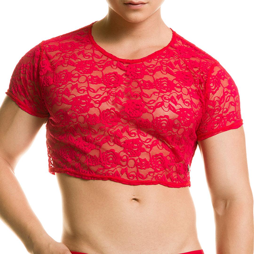 REDEMOTION RED CROOP TOP - Gigo Underwear Colombia