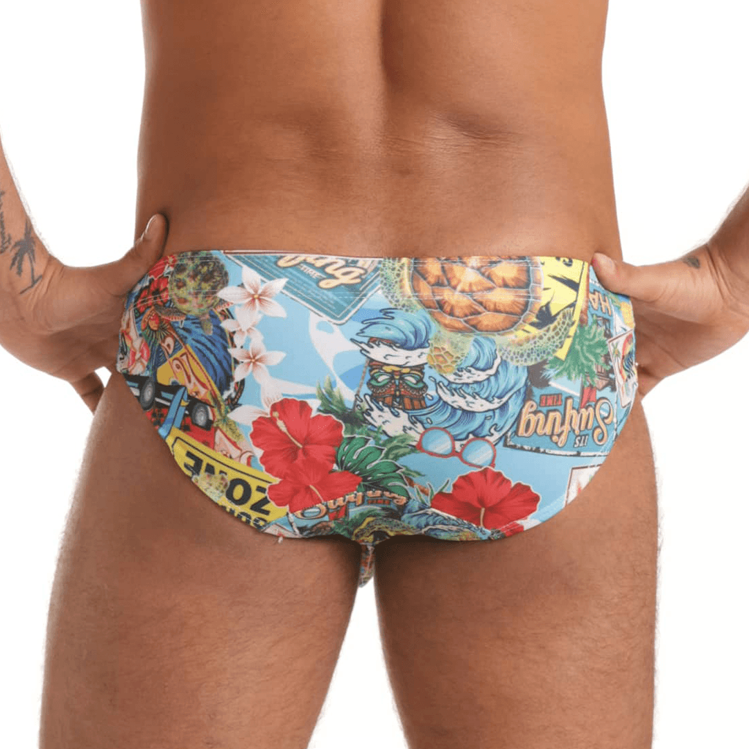 SEVENTIES SWIM BRIEF - Gigo Underwear Colombia