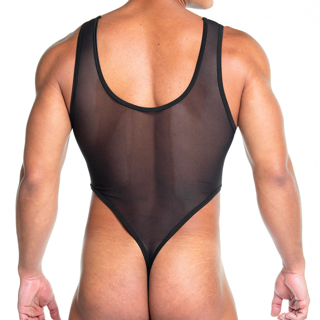 Skin Black Body vista posterior de Gigo Underwear
