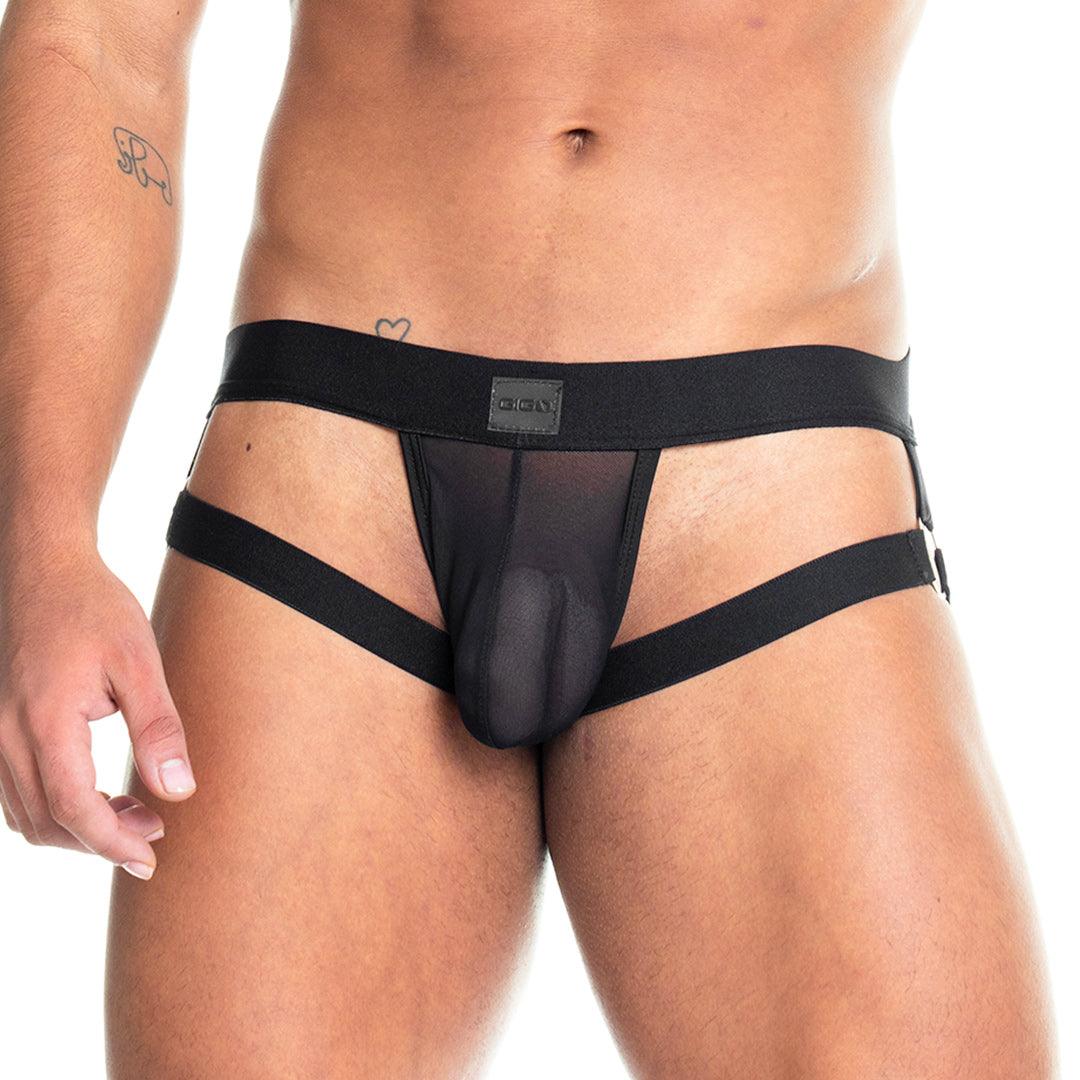 SKIN BLACK JOCKSTRAP - Gigo Underwear Colombia