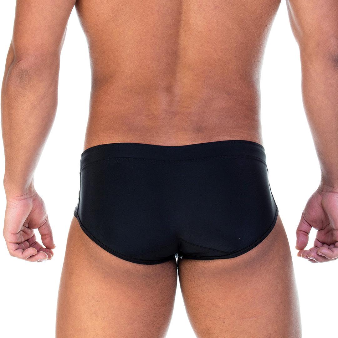SOCCER BLACK SWIM BRIEF - Gigo Underwear Colombia