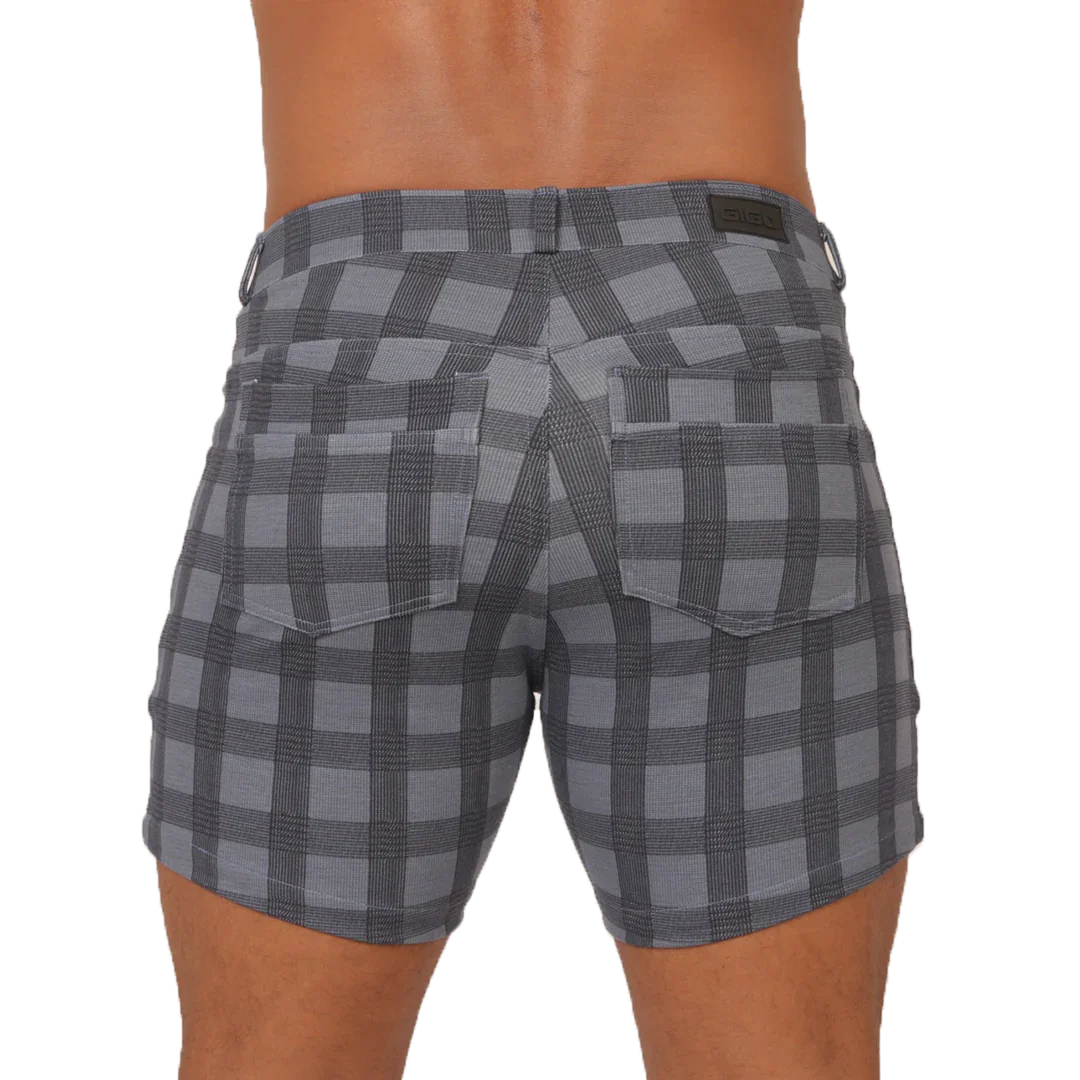 SOCIAL BLUE SQUARE SHORT - Gigo Underwear Colombia