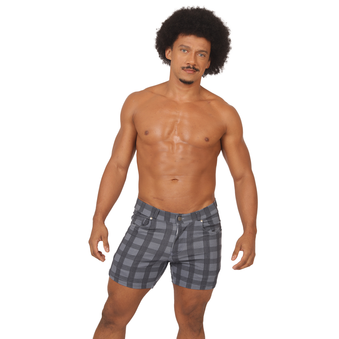 SOCIAL BLUE SQUARE SHORT - Underwear Nueva Colección Gigo